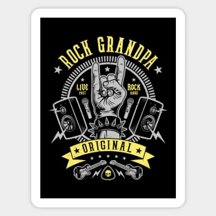 Rock Grandpa Sticker